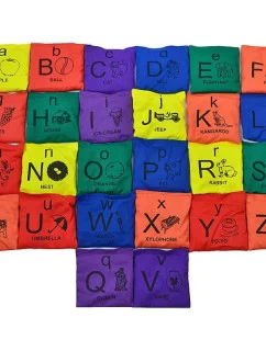 Gymnastické vrecia Smj Abeceda VEDB-AZ5X5 abeceda