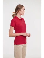 Dámské elastické piqué polo 10. black model 22473800 - Russell Athletic Dámské elastické piqué polo 10. black model 22473800 - Russell Athletic