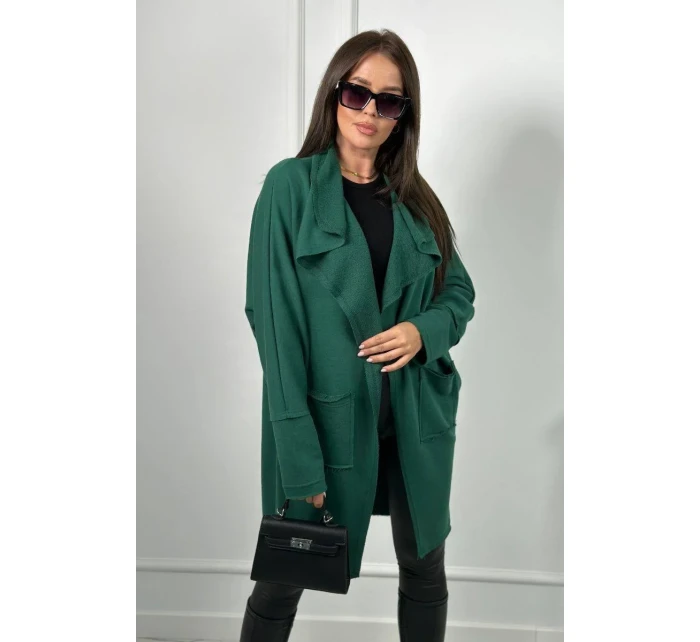 model 18856944 s kapsami tmavě zelená - K-Fashion model 18856944 s kapsami tmavě zelená - K-Fashion