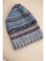 Čiapka s fleecom Krystyna K207 sea+grey Čiapka s fleecom Krystyna K207 sea+grey