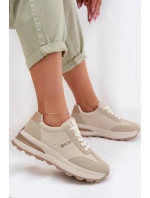 Dámské sportovní tenisky Big Star model 22009864 HIPOLY SYSTEM Béžové - Big Star Shoes