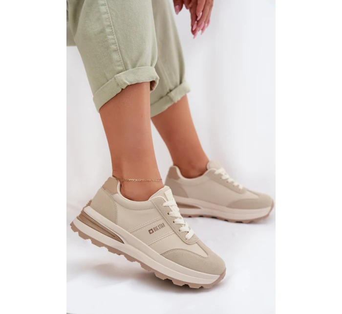 Dámské sportovní tenisky Big Star model 22009864 HIPOLY SYSTEM Béžové - Big Star Shoes