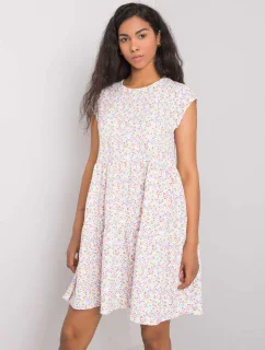 Šaty D50051Z30268 biela ružová