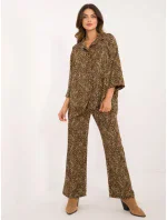 Komplet DHJ KMPL  czarno beżowy model 20493310 - FPrice