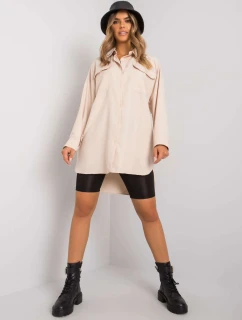 EM košeľa KS 678.57 svetlo béžová