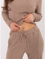 Sweter SM SW model 21771768 ciemny bezowy - FPrice Sweter SM SW model 21771768 ciemny bezowy - FPrice