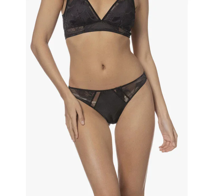 Dámske tangá 000QF7151E UB1 čierne - Calvin Klein
