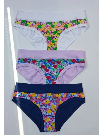 Dámske nohavičky 6518D Zmiešané farby - Lovelygirl