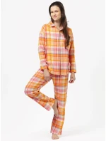 Pyžamo Key LNS 473 B24 Flanelové dlhé/r S-XL otvoriteľné Pyžamo Key LNS 473 B24 Flanelové dlhé/r S-XL otvoriteľné