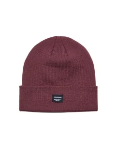 Jack & Jones Jacdna Beanie Noos M 12092815 burgundy pánske