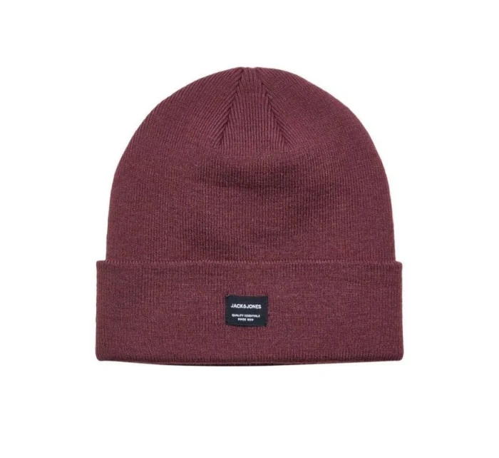 Jack & Jones Jacdna Beanie Noos M 12092815 burgundy pánske