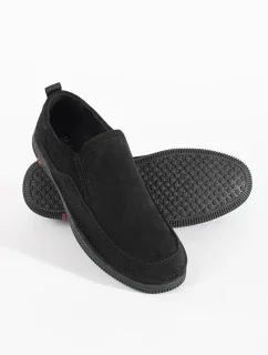 Pěkné pánské černé  polobotky