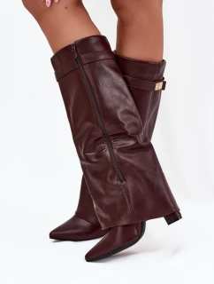 Topánky na podpätku model 218086 Krok vo veľkom štýle