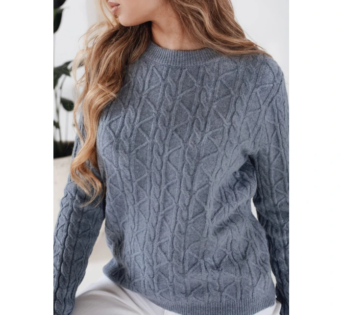 Dámský svetr modrý Dstreet model 21991029 - FashionStreet