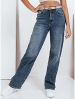 Dámské modré džíny s širokými nohavicemi Dstreet model 21992585 - FashionStreet