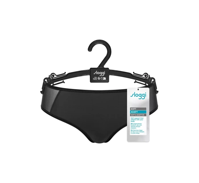 Dámske nohavičky Soft ADAPT Hipster - BLACK - čierne 0004 - SLOGGI Dámske nohavičky Soft ADAPT Hipster - BLACK - čierne 0004 - SLOGGI