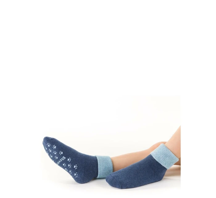 Skarpety Cotton Candy ABS dziecięce model 16235407 - Steven Skarpety Cotton Candy ABS dziecięce model 16235407 - Steven