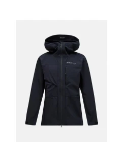 Peak Performance M Ascent Softshellová bunda čierna