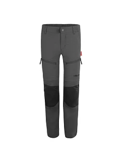 Detské nohavice Nordfjord Slim Fit Anthracite so zipsom (853-602)