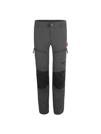 Detské nohavice Nordfjord Slim Fit Anthracite so zipsom (853-602)