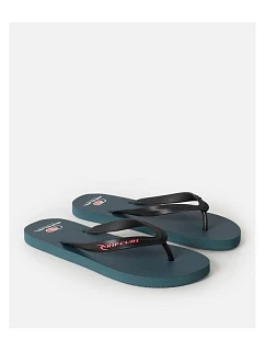 Plážové šľapky RIP CURL Icons Of Surf Bloom Open Toe, tyrkysové