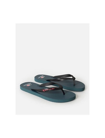 Plážové šľapky RIP CURL Icons Of Surf Bloom Open Toe, tyrkysové
