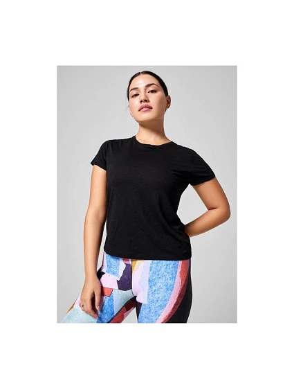 Koszulka damska CASALL Easy Tee kolor czarny Koszulka damska CASALL Easy Tee kolor czarny