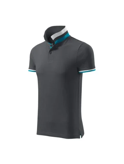 Collar Up M model 18727111 světle antracitová polokošile - Malfini