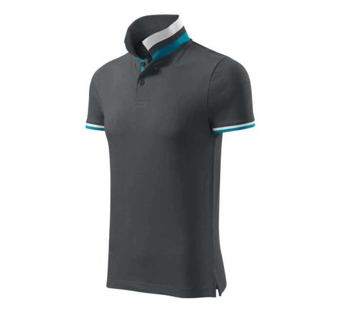 Collar Up M model 18727111 světle antracitová polokošile - Malfini