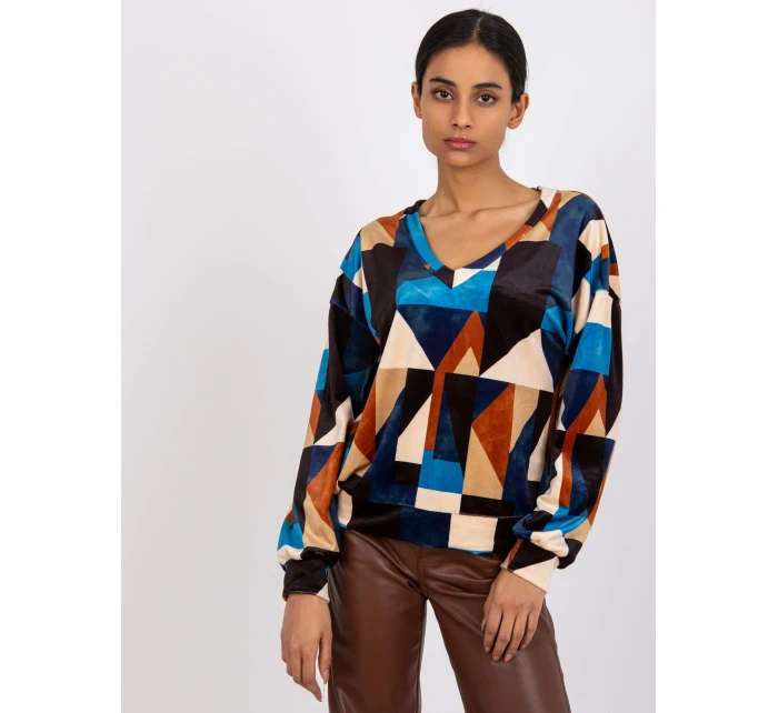 Blúzka DHJ BZ 6550.74P tmavo modrá