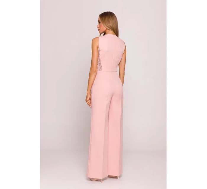 Kombinéza s krajkovými  pudrová model 21136245 - Moe