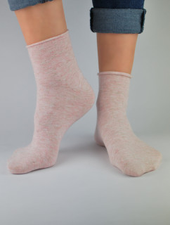 Dámske ponožky SB022-W-01 Pink - NOVITI