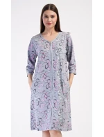 Dámske domáce šaty s trojštvrťovými rukávmi Miana