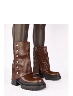 Topánky so širokou podrážkou model 222354 Solea