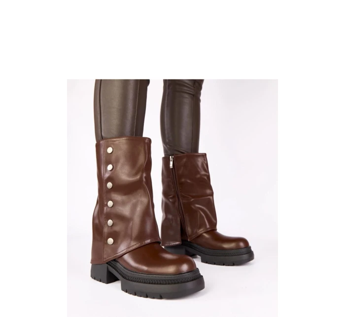 Topánky so širokou podrážkou model 222354 Solea Topánky so širokou podrážkou model 222354 Solea