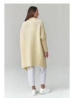 Zapínanie svetra model 226885 Makadamia