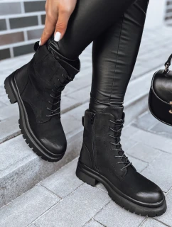 Dámske čižmy BASTEL black FashionStreet ZY0421