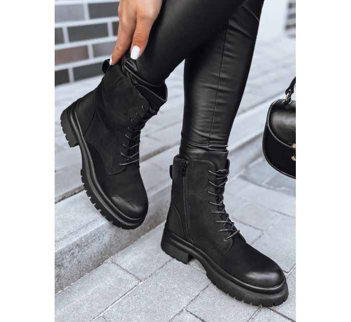 Dámské kozačky black Dstreet model 21971978 - FashionStreet Dámské kozačky black Dstreet model 21971978 - FashionStreet