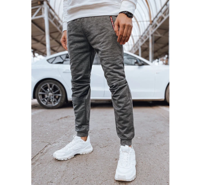 FashionStreet pánske svetlosivé tepláky UX4281