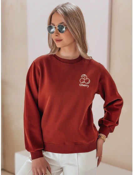 Dámská oversize mikina s výšivkou  model 21988015 - Dstreet