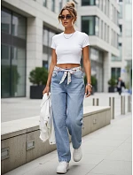 Jeansy damskie  stan niebieskie model 22092238 - FashionStreet