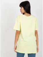 Dámske tričko EM TS 527 1.26X svetlo žltá - FPrice
