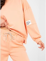 IT DR tepláky 9781.93 svetlo oranžová