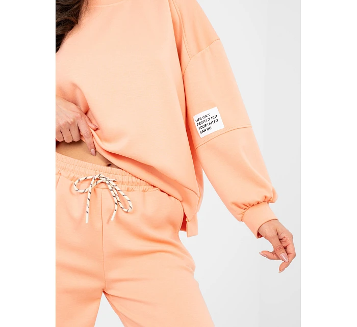 IT DR tepláky 9781.93 svetlo oranžová