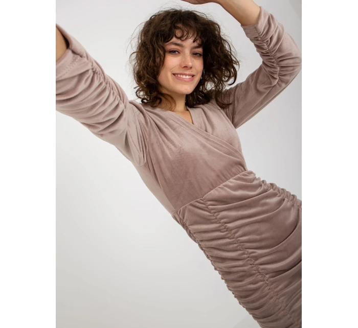 Šaty RP SK 8199.01 tmavo lila