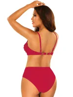 Dámske dvojdielne plavky New Trends 8 S730DA5-21c sv. zelená - Self Dámske dvojdielne plavky New Trends 8 S730DA5-21c sv. zelená - Self