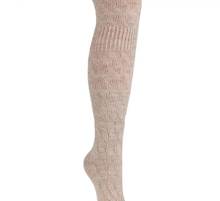 Dámské vlněné nadkolenky 089 světle béžová - Steven Dámské vlněné nadkolenky 089 světle béžová - Steven