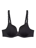 Dámska podprsenka Wild Azalea Florale WP - BLACK - black 0004 - TRIUMPH