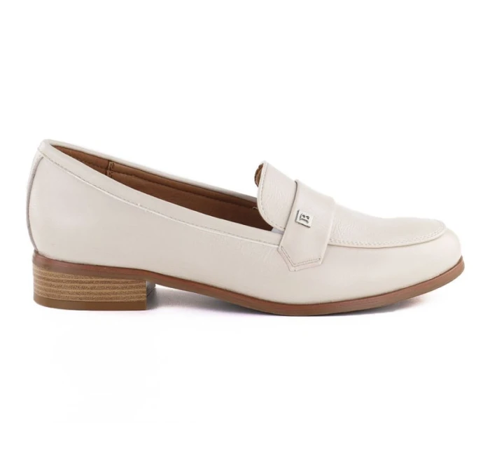 Dámské polobotky beige model 22015167 - Potocki Dámské polobotky beige model 22015167 - Potocki