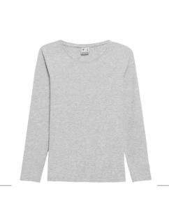 Tričko 4F W NOSH4-TSDL350 sivé